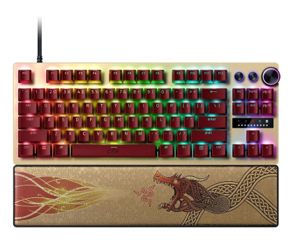 Klawiatura  przewodowa Razer Huntsman V3 Pro TKL - CS2 - Dragon Lore